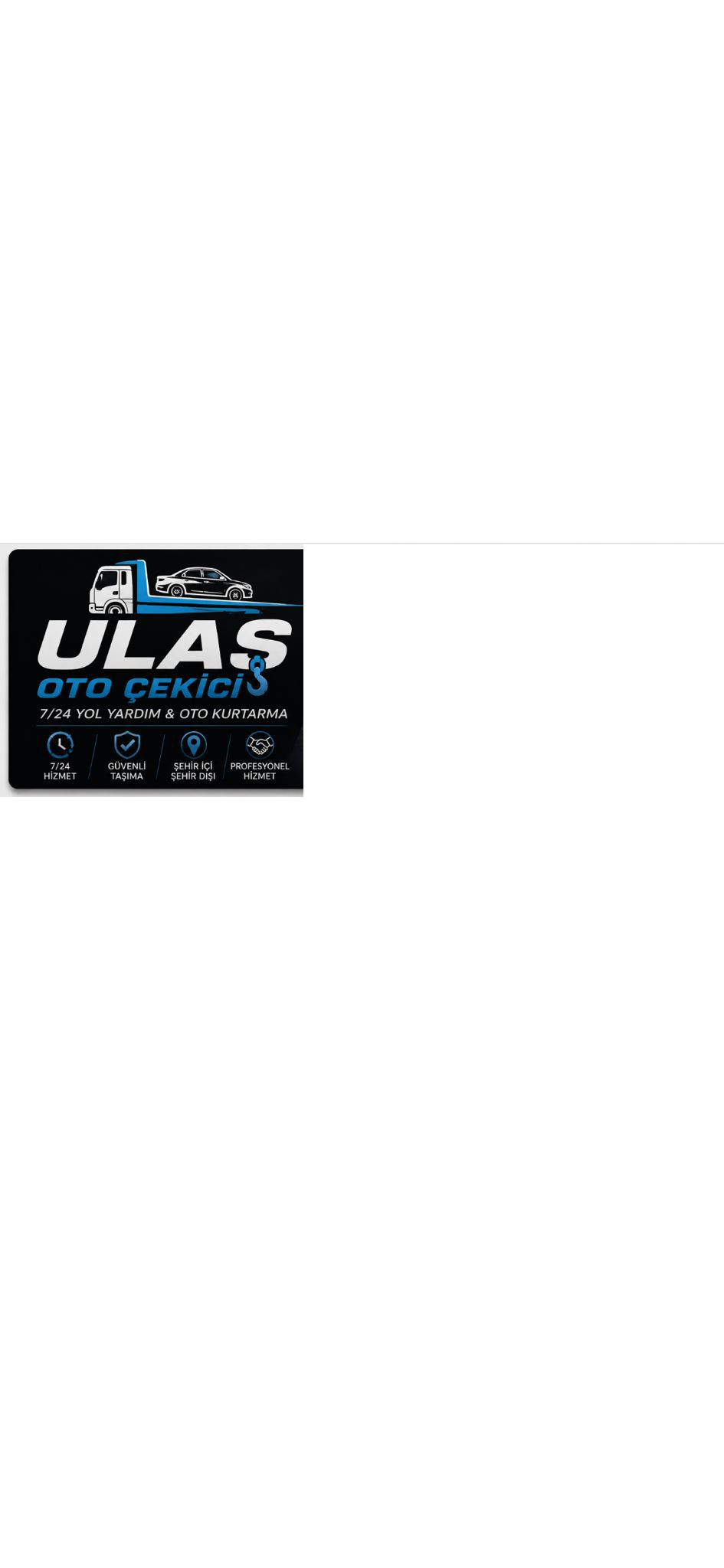 Ulaş Oto Çekici Logo